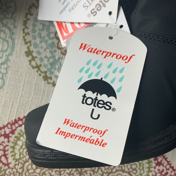 NWT Totes Cynthia  Waterproof Winter Boots with Fur Lining & Thermite Insole 6W - Picture 4 of 13